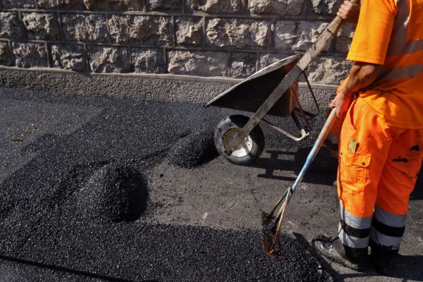 Porous Paving Installation in Galveston