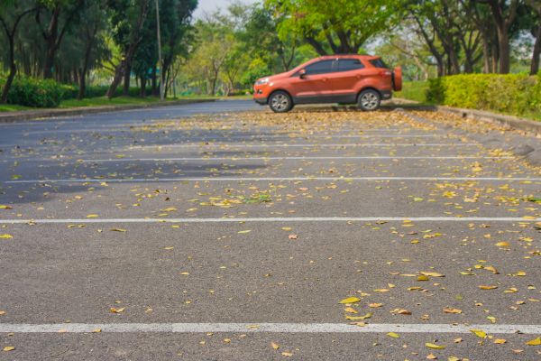 Parking Space Paving in Galveston
